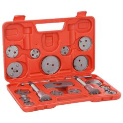 Trousse &agrave; outils pour &eacute;triers de freins &agrave; disque 18 pcs