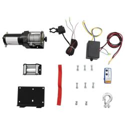 Treuil &eacute;lectrique 12 V 1360 kg avec t&eacute;l&eacute;commande sans fil