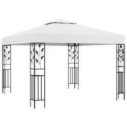 Tonnelle 3x3 m Blanc 180 g/m&sup2;