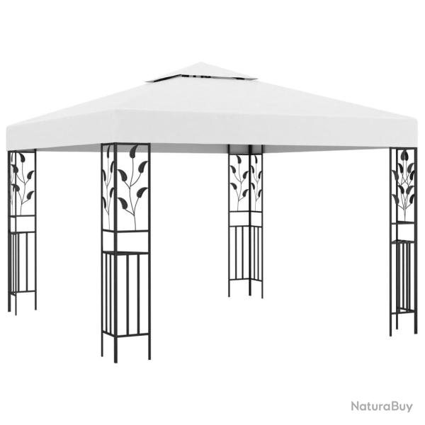 Tonnelle 3x3 m Blanc 180 g/m�