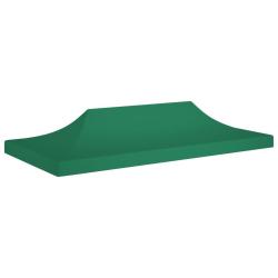 Toit de tente de r&eacute;ception 6x3 m Vert 270 g/m&sup2; alsavelo