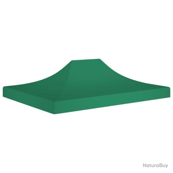 Toit de tente de r�ception 4x3 m Vert 270 g/m�