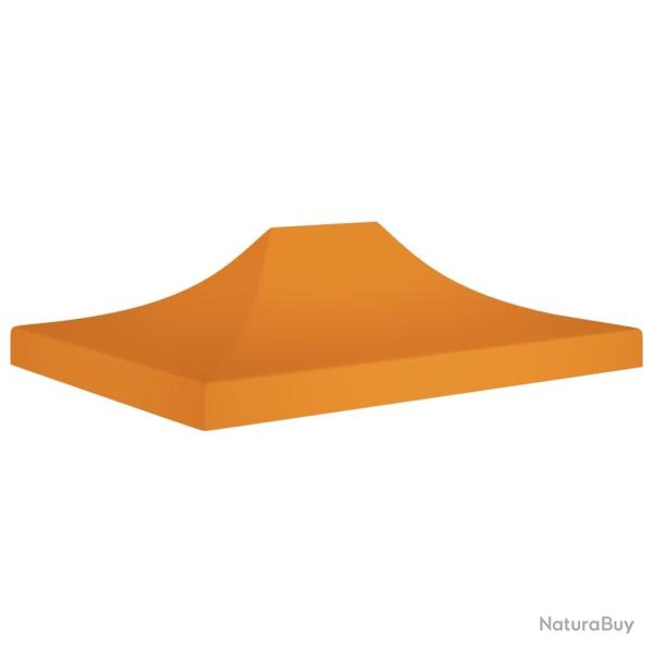 Toit de tente de r�ception 4x3 m Orange 270 g/m�