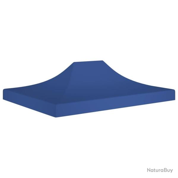 Toit de tente de r�ception 4x3 m Bleu 270 g/m� alsavelo