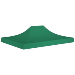 Toit de tente de r&eacute;ception 4,5x3 m Vert 270 g/m&sup2;