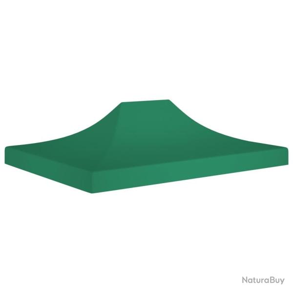 Toit de tente de r�ception 4,5x3 m Vert 270 g/m�