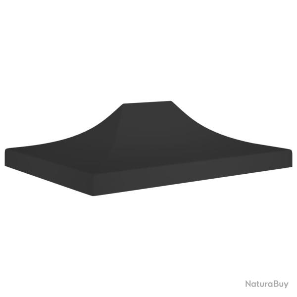 Toit de tente de r�ception 4,5x3 m Noir 270 g/m�
