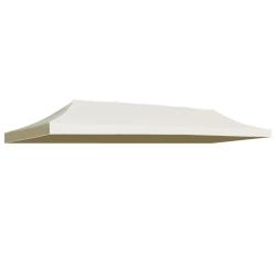 Toit de tente de r&eacute;ception 3 x 6 m Cr&egrave;me