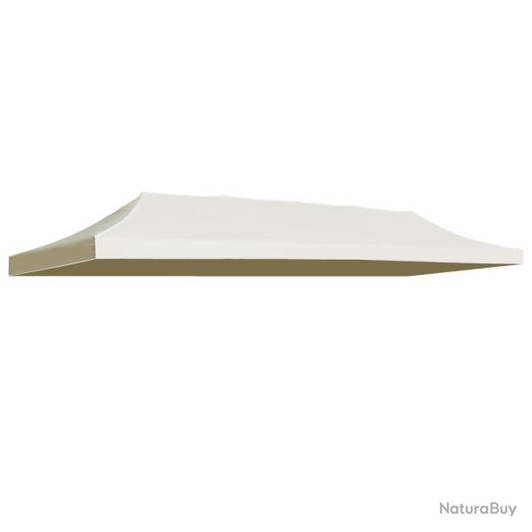 Toit de tente de r�ception 3 x 6 m Cr�me