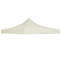 Toit de tente de r&eacute;ception 3 x 3 m Cr&egrave;me