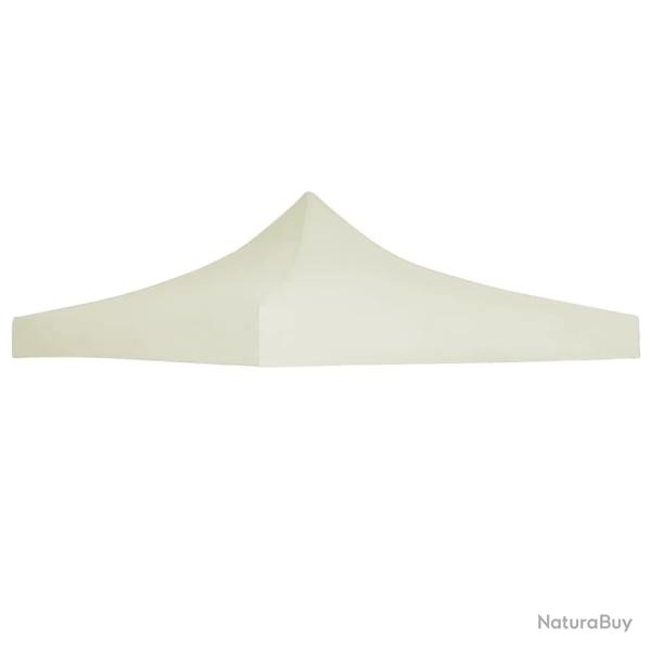 Toit de tente de r�ception 3 x 3 m Cr�me