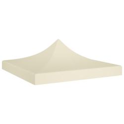 Toit de tente de r&eacute;ception 2x2 m Cr&egrave;me 270 g/m&sup2; alsavelo