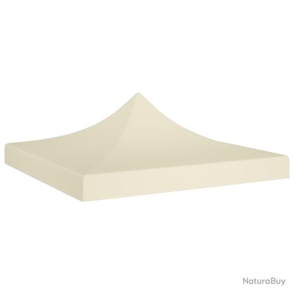 Toit de tente de r�ception 2x2 m Cr�me 270 g/m� alsavelo