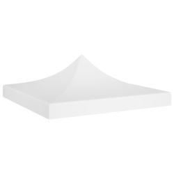 Toit de tente de r&eacute;ception 2x2 m Blanc 270 g/m&sup2; alsavelo