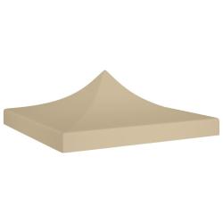 Toit de tente de r&eacute;ception 2x2 m Beige 270 g/m&sup2; alsavelo