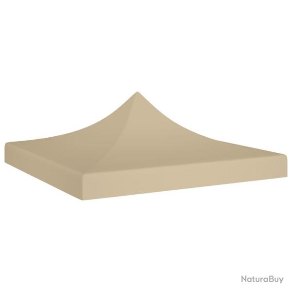 Toit de tente de r�ception 2x2 m Beige 270 g/m�