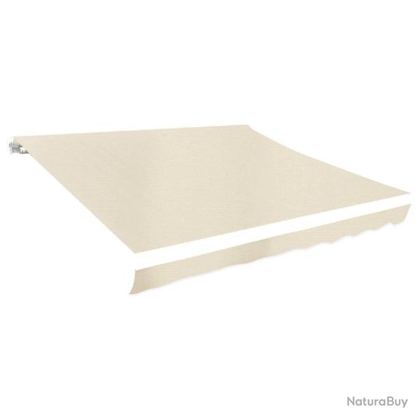 Toit d'auvent Toile Cr�me 6x3 m (Cadre non inclus)