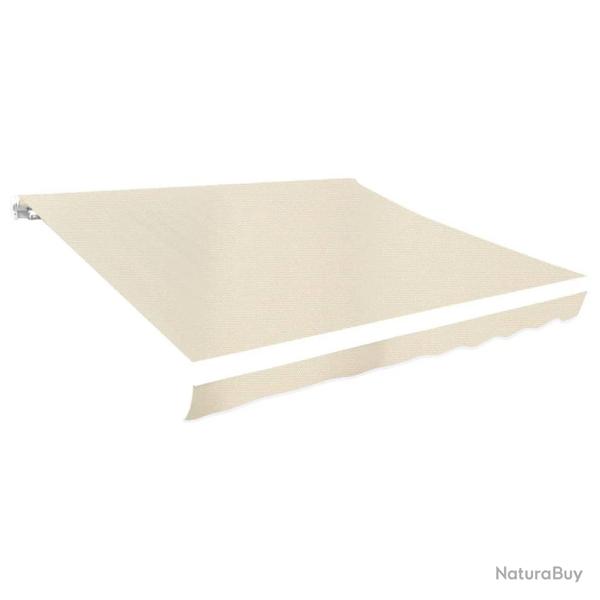 Toit d'auvent Toile Cr�me 4x3 m (Cadre non inclus)