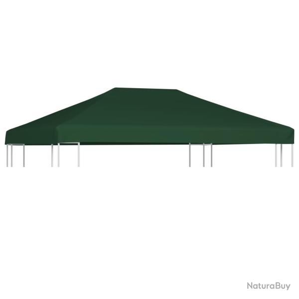 Toile sup�rieure de belv�d�re 310 g / m� 4 x 3 m Vert