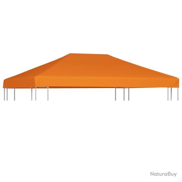 Toile sup�rieure de belv�d�re 310 g / m� 4 x 3 m Orange