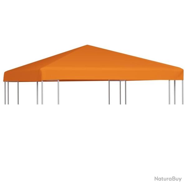 Toile sup�rieure de belv�d�re 310 g / m� 3 x 3 m Orange