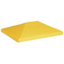 Toile de toit de belv&eacute;d&egrave;re 270 g/m&sup2; 4x3 m Jaune