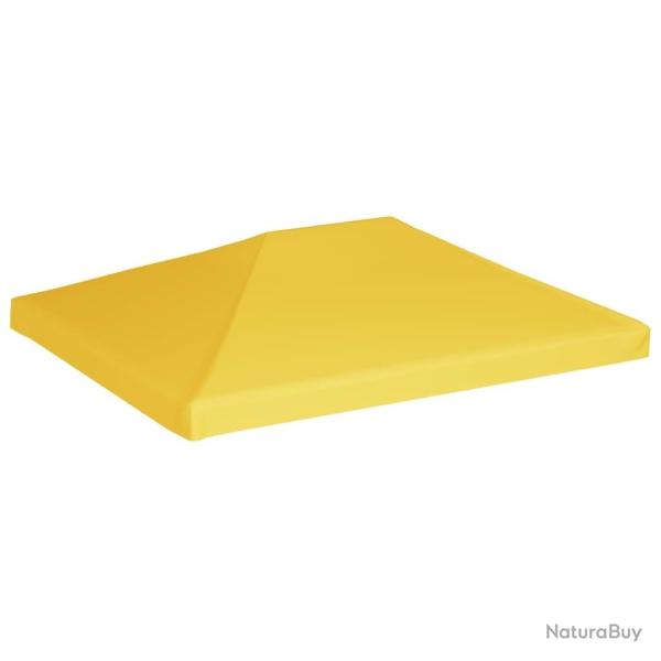 Toile de toit de belv�d�re 270 g/m� 4x3 m Jaune