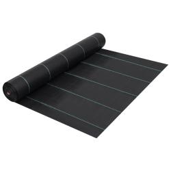Toile de paillage Noir 1x200 m PP alsavelo