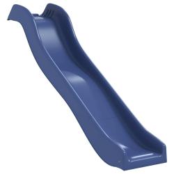 Toboggan de jeu bleu 174x38 cm polypropyl&egrave;ne alsavelo