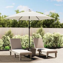 Tissu de remplacement pour parasol d'ext&eacute;rieur Blanc 300 cm
