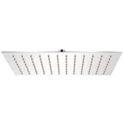 T&ecirc;te de douche plongeante rectangulaire acier inoxydable
