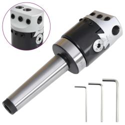 T&ecirc;te d'al&eacute;sage 50 mm et tige de per&ccedil;age MT3 de fraisage &agrave; tour