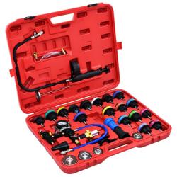 Testeur de pression pour refroidissement et bouchon 28 pcs
