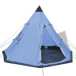 Tente pour 4 personnes Bleu