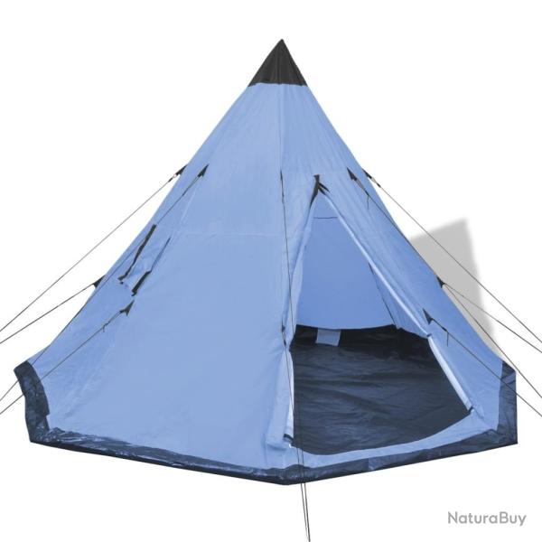 Tente pour 4 personnes Bleu