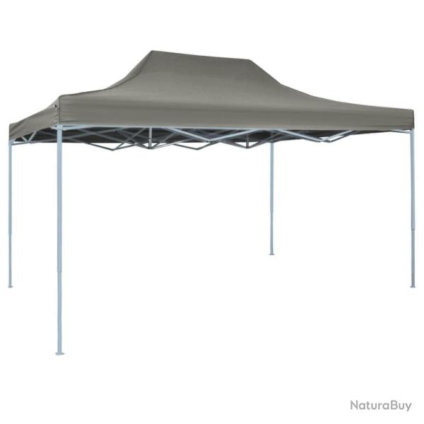 Tente pliable escamotable 3 x 4,5 m Anthracite
