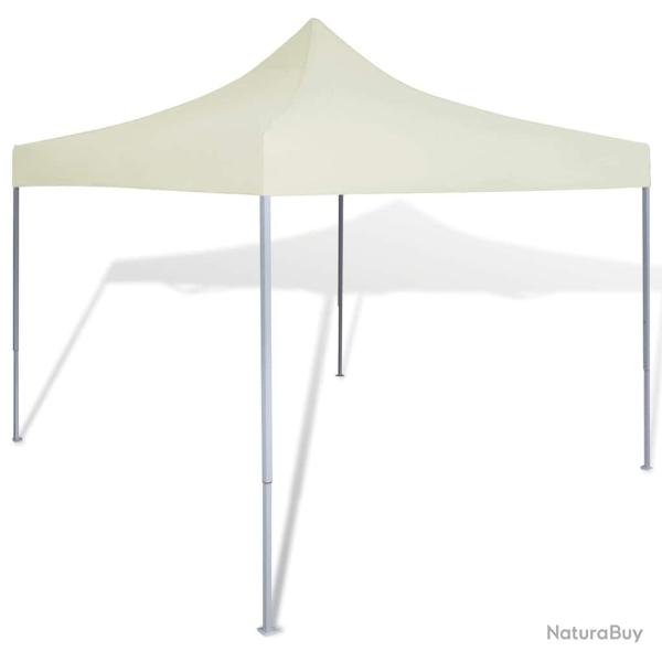 Tente pliable Cr�me 3 x 3 m