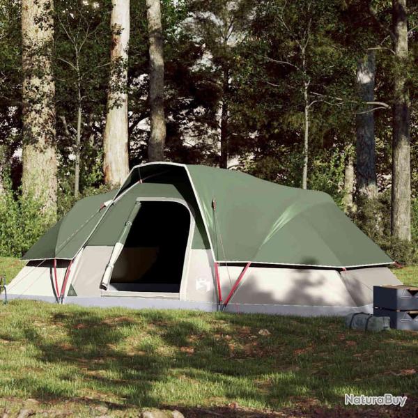 Tente familiale � d�me 9 personnes vert imperm�able