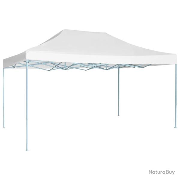 Tente de r�ception pliable professionnelle 3x4 m Acier Blanc