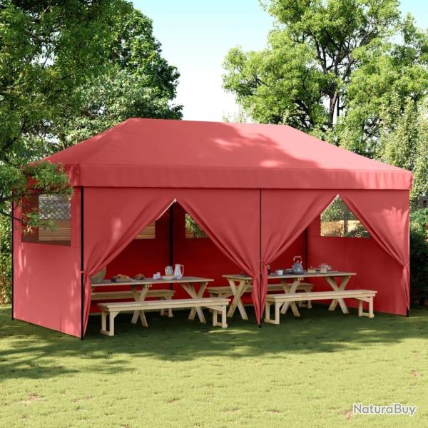 Tente de r�ception pliable escamotable avec 4 parois lat�rales