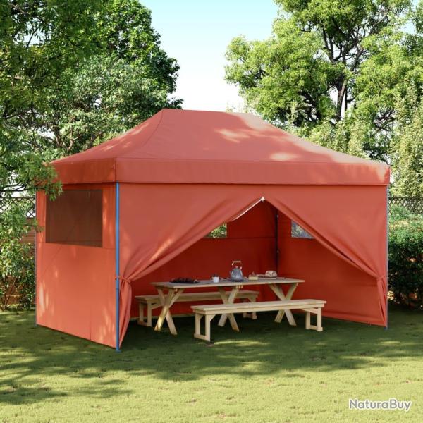 Tente de r�ception pliable escamotable avec 4 parois lat�rales