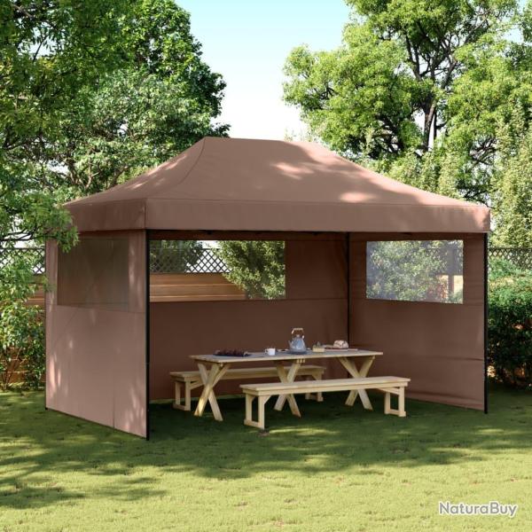Tente de r�ception pliable escamotable avec 3 parois lat�rales