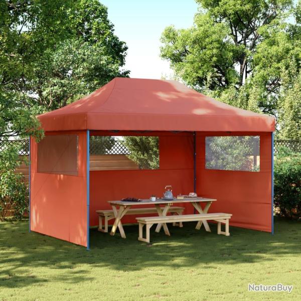 Tente de r�ception pliable escamotable avec 3 parois lat�rales