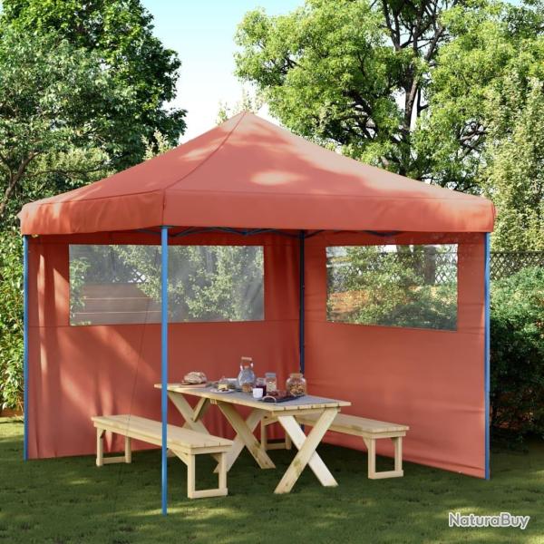 Tente de r�ception pliable escamotable avec 2 parois lat�rales