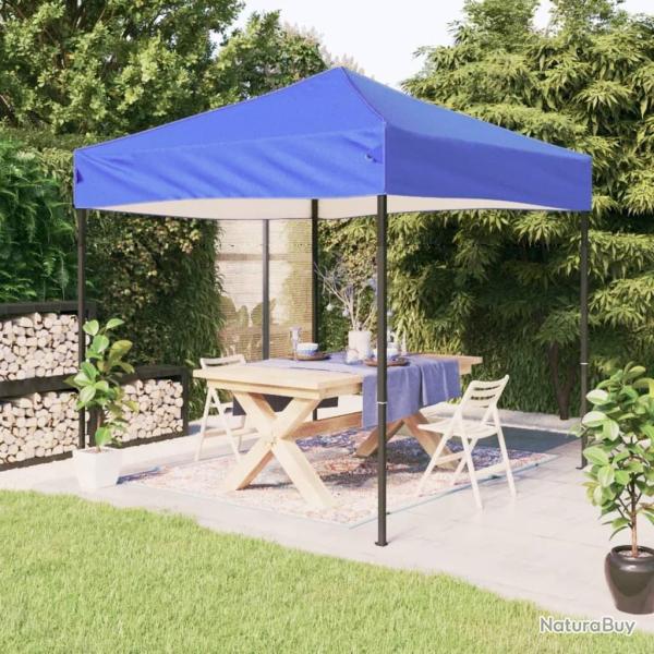 Tente de r�ception pliable Bleu 2x2 m