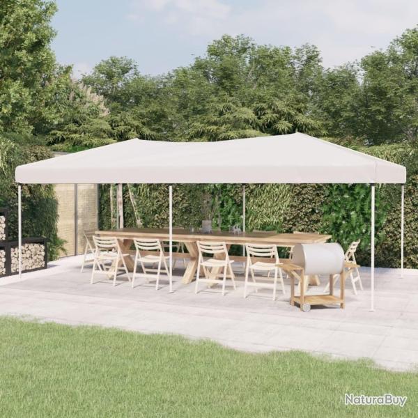 Tente de r�ception pliable Blanc 3x6 m alsavelo
