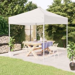 Tente de r&eacute;ception pliable Blanc 2x2 m