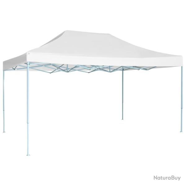 Tente de r�ception pliable 3x4,5 m Blanc alsavelo