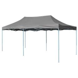 Tente de r&eacute;ception pliable 3 x 6 m Anthracite alsavelo