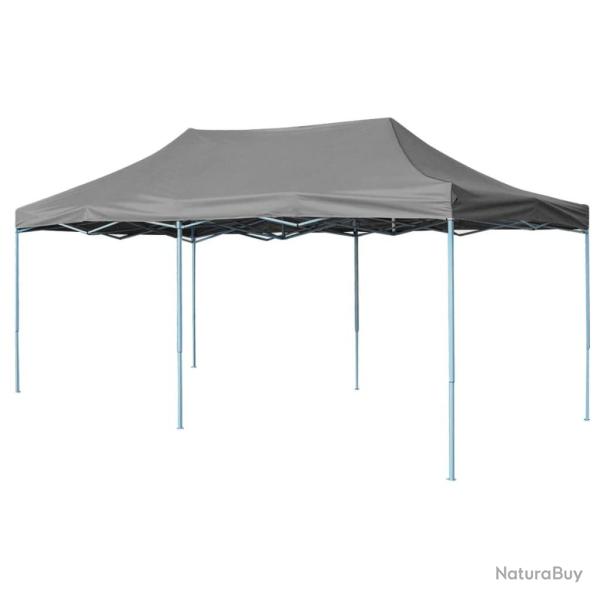 Tente de r�ception pliable 3 x 6 m Anthracite alsavelo